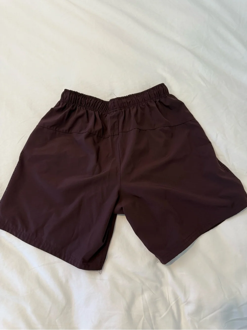 Men's Athletic Shorts — Deep Plum Performance